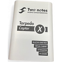 Used Two Notes AUDIO ENGINEERING TORPEDO CAPTOR X Power Attenuator