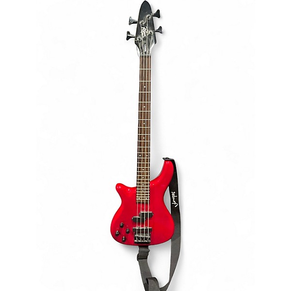 Used Rogue lx200bl red Electric Bass Guitar
