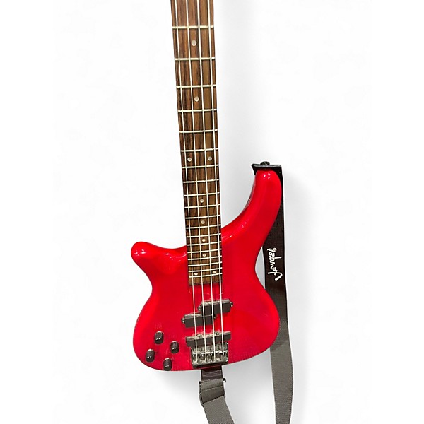 Used Rogue lx200bl red Electric Bass Guitar