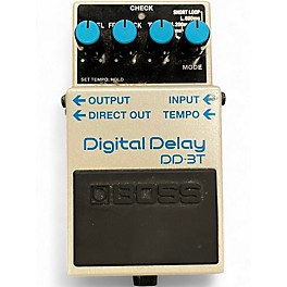 Used BOSS DD3T Digital Delay Effect Pedal