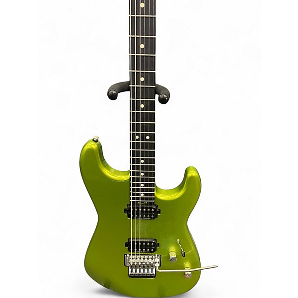 Used Charvel PRO MOD SAN DIMAS LIME GREEN METALLIC Solid Body Electric Guitar
