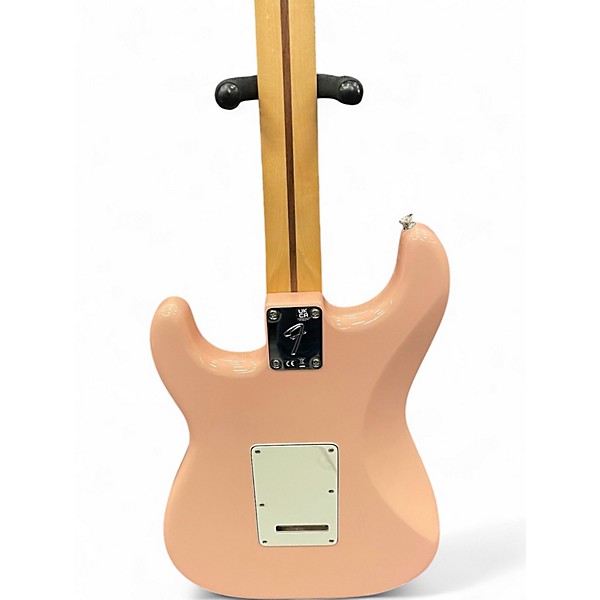 Used Fender Limited Edition Player Stratocaster Shell Pink Solid Body Electric Guitar