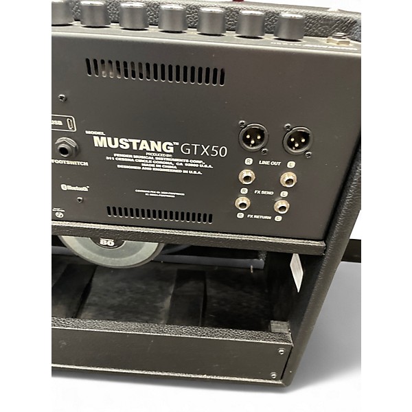 Used Fender GTX50 Mustang 1X12 Guitar Combo Amp