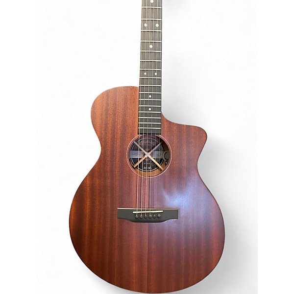 Used Martin SC10E Road Series  Sapele Natural Acoustic Electric Guitar