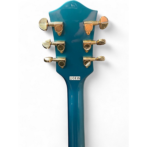 Used Gretsch Guitars G2410 Teal Hollow Body Electric Guitar