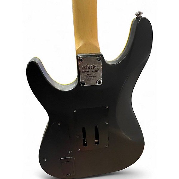 Used Schecter Guitar Research Demon 6 AGED BLACK SATIN Solid Body Electric Guitar