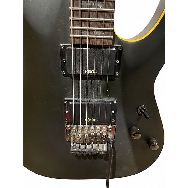 Used Schecter Guitar Research Demon 6 AGED BLACK SATIN Solid Body Electric Guitar