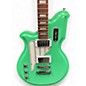 Used Airline MAP Baritone Left-Handed Seafoam Green Baritone Guitars
