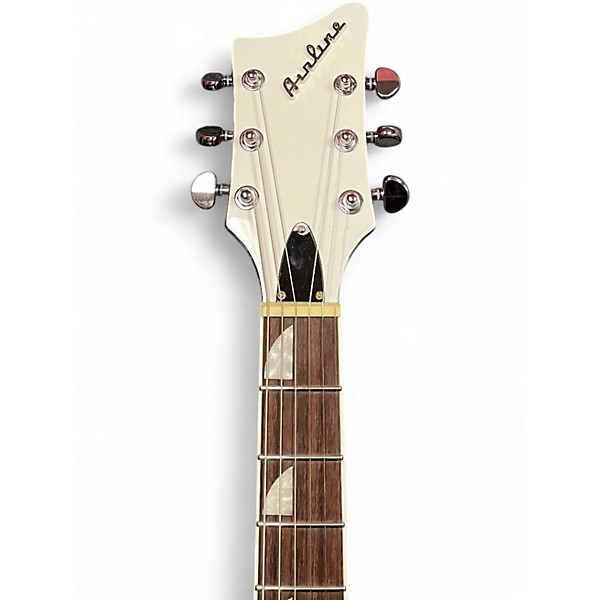 Used Airline '59 Newport DLX Red Solid Body Electric Guitar