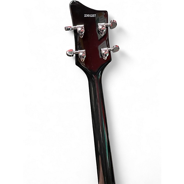 Used Airline MAP Tenor Black Solid Body Electric Guitar