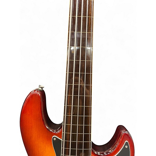 Used Sire V7 Fretless 5 String Tobacco Sunburst Electric Bass Guitar