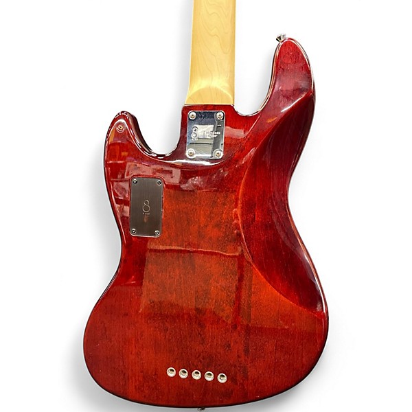 Used Sire V7 Fretless 5 String Tobacco Sunburst Electric Bass Guitar