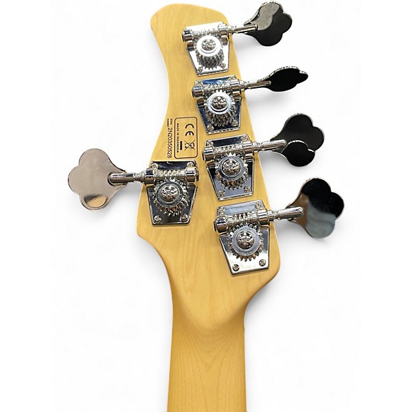 Used Sire V7 Fretless 5 String Tobacco Sunburst Electric Bass Guitar