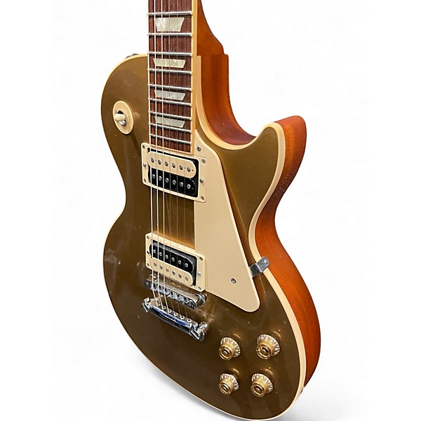 Used Gibson Les Paul Traditional Pro II 1960S Neck Gold Top Solid Body Electric Guitar
