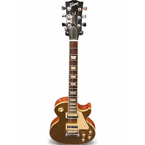 Used Gibson Les Paul Traditional Pro II 1960S Neck Gold Top Solid Body Electric Guitar