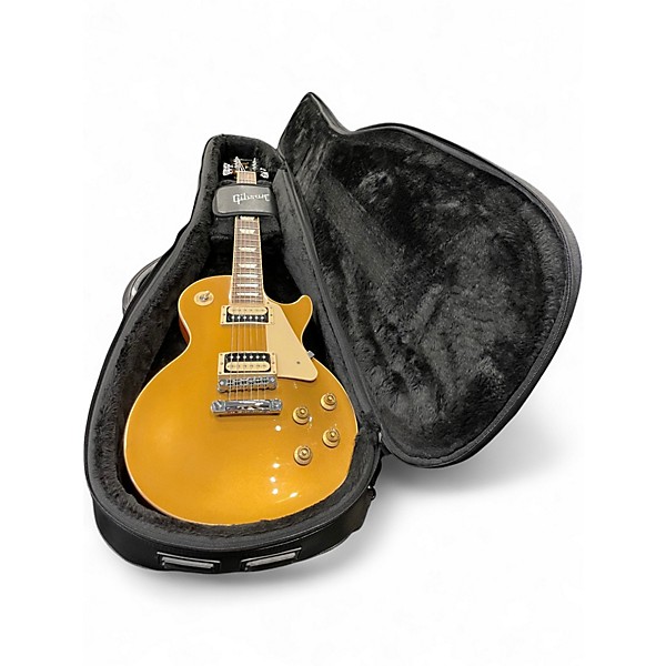 Used Gibson Les Paul Traditional Pro II 1960S Neck Gold Top Solid Body Electric Guitar