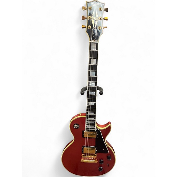 Used Gibson 1988 LP Custom Lite Peach Solid Body Electric Guitar