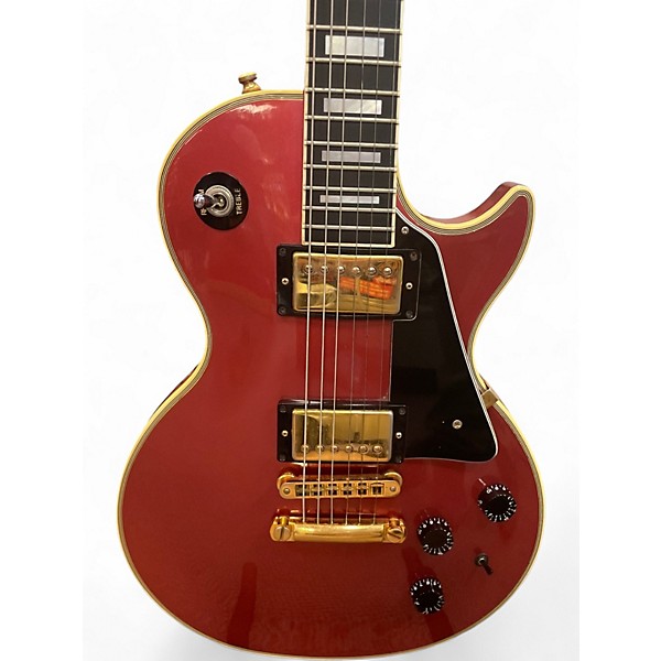 Used Gibson 1988 LP Custom Lite Peach Solid Body Electric Guitar