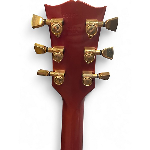 Used Gibson 1988 LP Custom Lite Peach Solid Body Electric Guitar