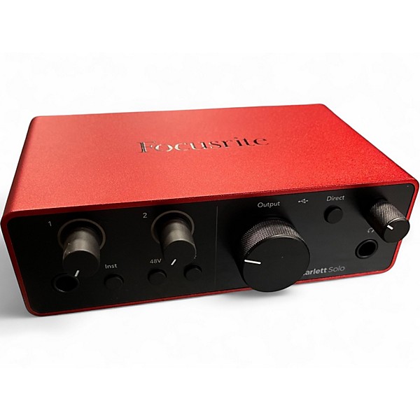 Used Focusrite Scarlett Solo Studio Gen 4