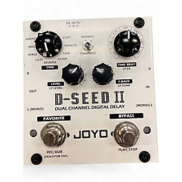 Used Joyo D-Seed II Digital Delay Effect Pedal