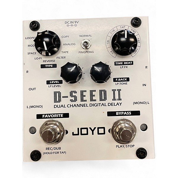 Used Joyo D-Seed II Digital Delay Effect Pedal