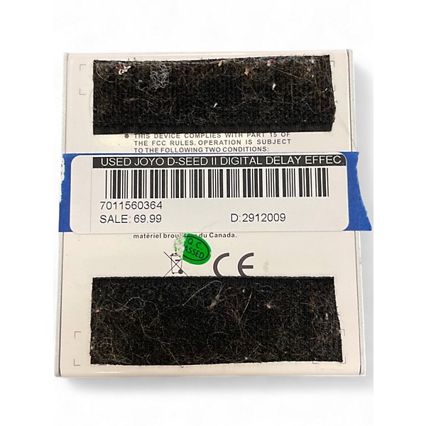 Used Joyo D-Seed II Digital Delay Effect Pedal