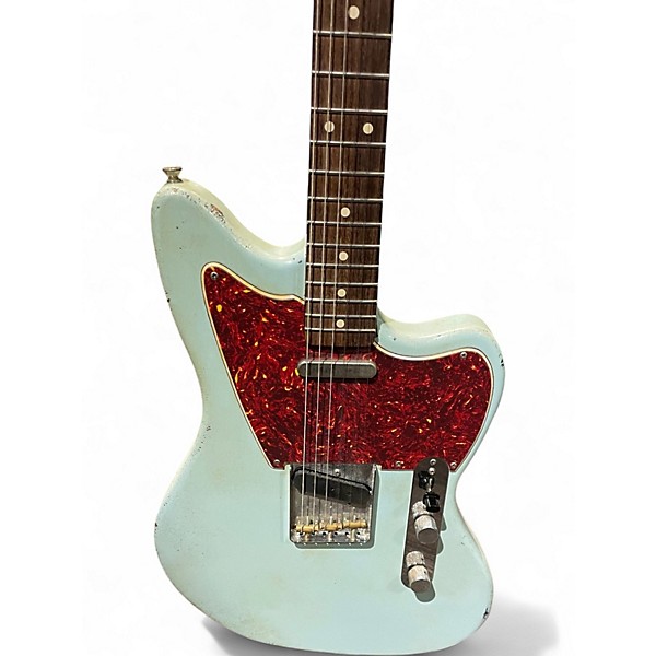 Used Rock N Roll Relics Jazz Bastard Sonic Blue Solid Body Electric Guitar