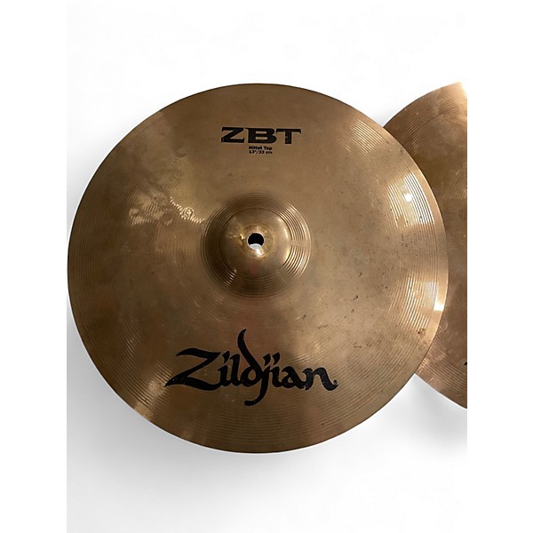 Used Zildjian 13in ZBT Hi Hat Pair Cymbal