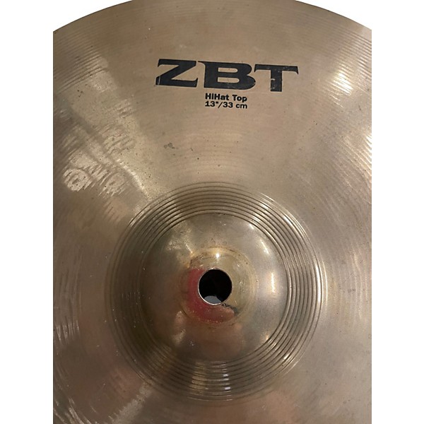 Used Zildjian 13in ZBT Hi Hat Pair Cymbal