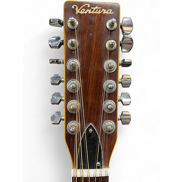 Used Ventura V-697 Natural 12 String Acoustic Guitar
