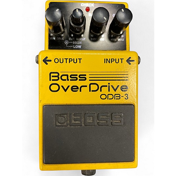 Used BOSS ODB3 Bass Overdrive Bass Effect Pedal