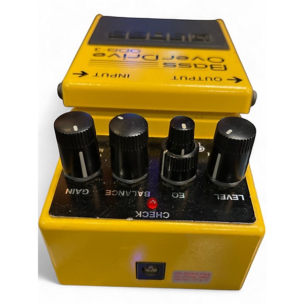 Used BOSS ODB3 Bass Overdrive Bass Effect Pedal