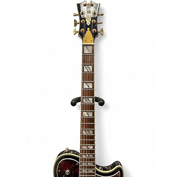 Used D'Angelico Deluxe Series Atlanta Black Solid Body Electric Guitar