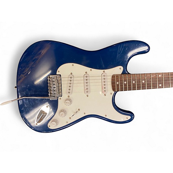 Used Squier Affinity Stratocaster Blue Solid Body Electric Guitar