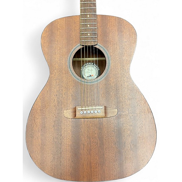 Used Fender California Monterey Standard Mahogany Acoustic Electric Guitar