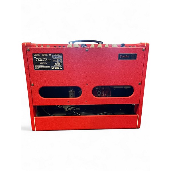 Used Fender Hot Rod Deluxe III 40W 1x12 LTD RED Tube Guitar Combo Amp