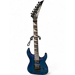Used Jackson JS32Q DKA Trans Blue Solid Body Electric Guitar