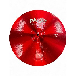 Used Paiste 16in COLOR SOUND 900 Cymbal