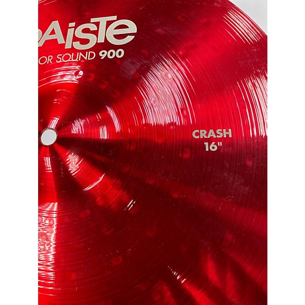 Used Paiste 16in COLOR SOUND 900 Cymbal