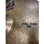 Used Paiste 20in ALPHA FULL RIDE Cymbal