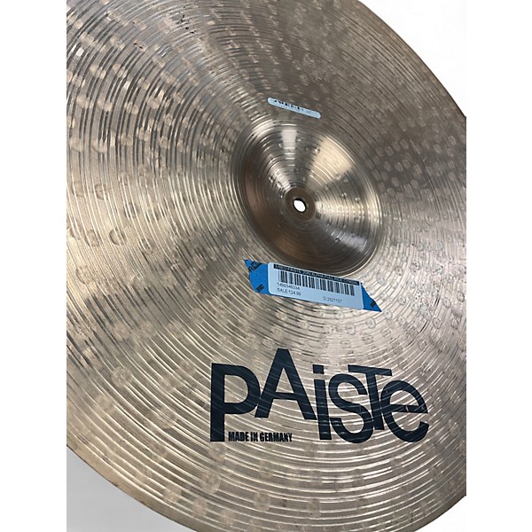Used Paiste 20in ALPHA FULL RIDE Cymbal