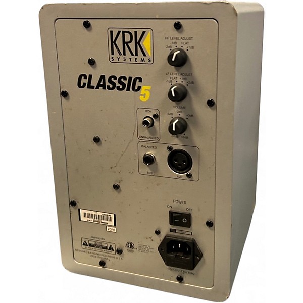 Used KRK Classic 5  Pair  Powered Monitor