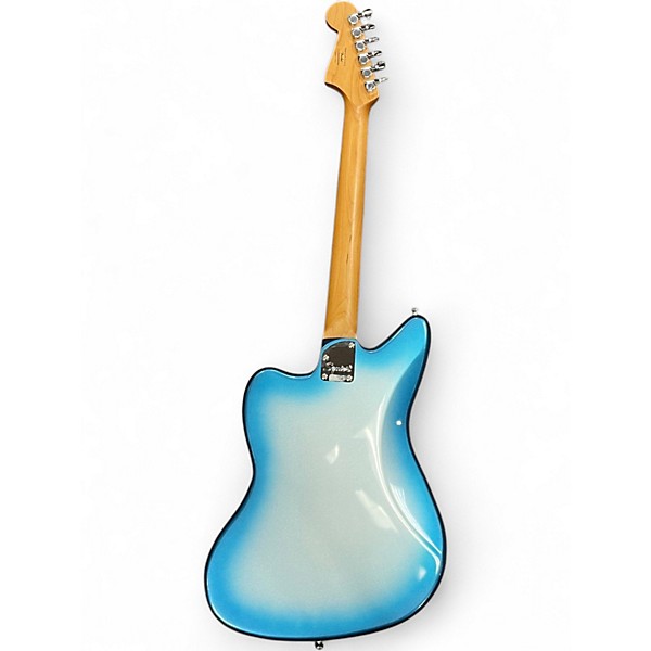 Used Squier Contemporary Jaguar Sky Burst Metallic Solid Body Electric Guitar