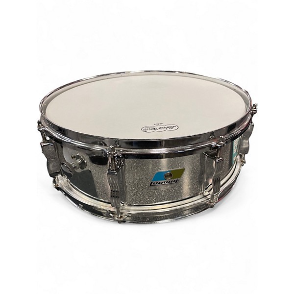 Vintage 1979 Ludwig 5X14 olive bage Chrome Drum