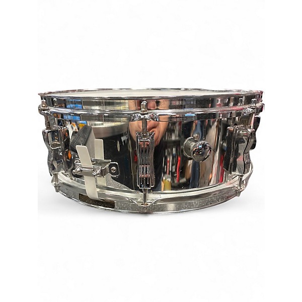 Vintage 1979 Ludwig 5X14 olive bage Chrome Drum