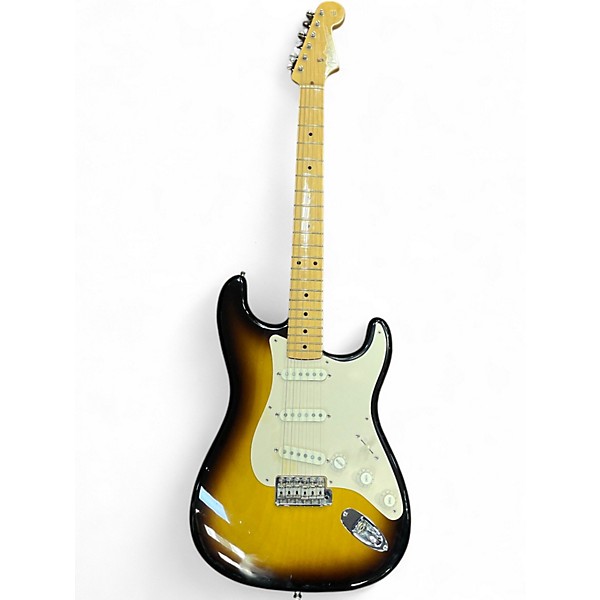 Used 2003 Fender Time Machine 1956 Stratocaster NOS 2 Tone Sunburst Solid Body Electric Guitar