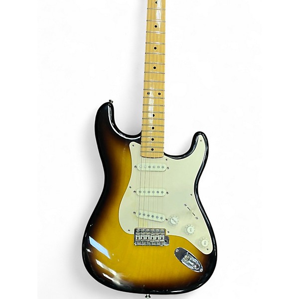 Used 2003 Fender Time Machine 1956 Stratocaster NOS 2 Tone Sunburst Solid Body Electric Guitar