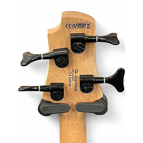 Used Cort C4 DELUXE Red Electric Bass Guitar