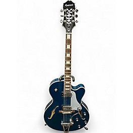 Used 2020s Epiphone Emperor Swingster Delta Blue Metallic Hollow Body Electric Guitar